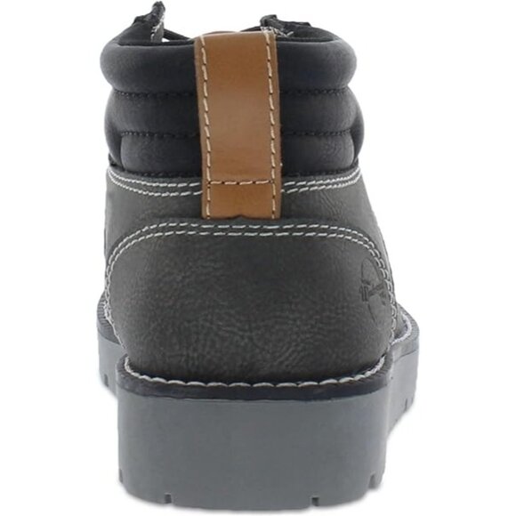 Weatherproof Vintage Mens Chester Faux Leather Chukka Boots Shoes Black Size 10M - Picture 2 of 4